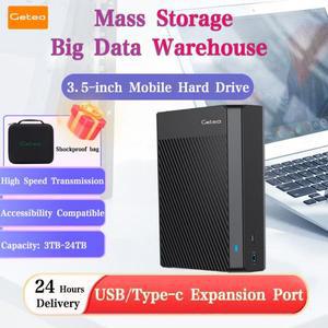 CoolFish USB 3.0 C타입 HDD 호환 외장 하드 디스크 PC 노트북 맥 OS Xbox TV 2024 3TB 인치