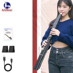 전문 전자 색소폰 알토 블로우파이프 테너 플루트 롤랜드
