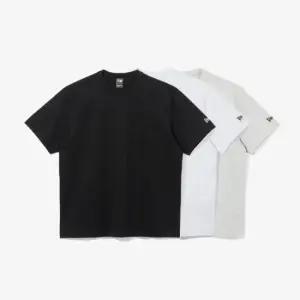 M 뉴에라반팔티 GQC 14697423 LIGHTERA 에센셜 3팩 포켓 반팔 티셔츠 멀티