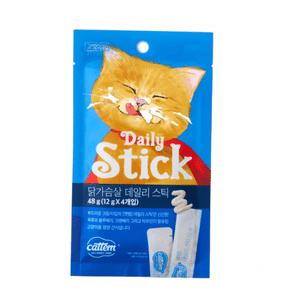 펫 캣템 데일리스틱 12g 4개입 닭가슴살
