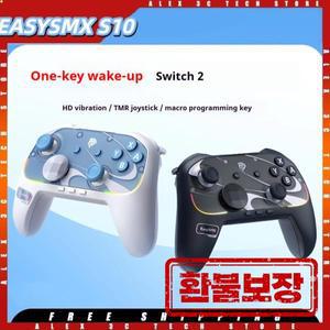 EASYSMX S10 무선 게임 패드 HD 진동 NFC 6 축 체성 감각 강화 컨트롤러 (마이크로 트리거 포함) TMR 조이