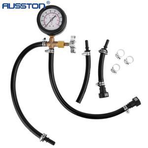 0-100PSI 자동차 트럭 용 밸브가있는  연결 연료 분사 펌프 압력 테스터 게이지 가솔린 미터