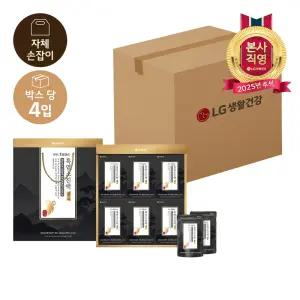 추석식품선물세트 리튠 흑염소진액 골드 50ML*24포x4개