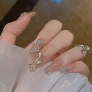 웨딩 파티 여름 고급 셀프 젤 네일아트 손톱