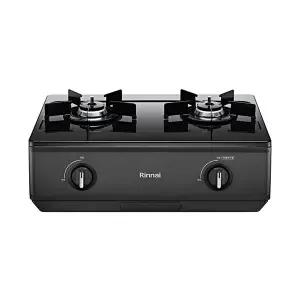 [린나이](김해점)[신세계 김해] 린나이 AA가스레인지 2구 자동점화_매트 그라파이트 블랙 RTR-H2200