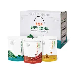 지도표성경김 울릉도 돌자반 3종 선물세트