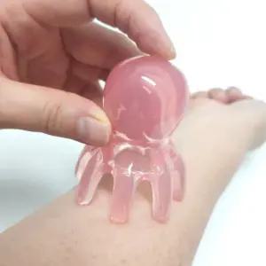 휴대용 문어 괄사 마사지기 두피 지압 손발 바디 종아리 안마기