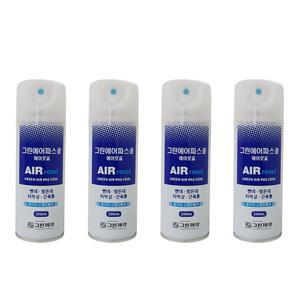 그린 에어파스 200ml 4개 신신 스프레이파스 붙이는파프