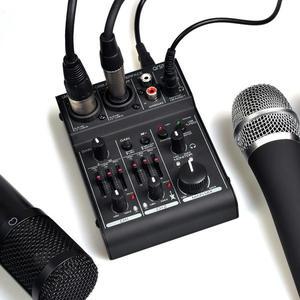 [기타]아리스노보 2채널 UMB-MIX2 오디오인터페이스 인터넷방송용 USB 오디오믹서 팬텀파워