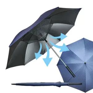 누림 USB충전식 선풍기 장우산