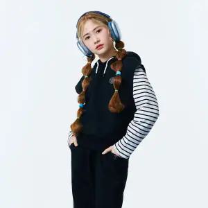 [오션스카이] [2color]여아 스포티 후드 vest