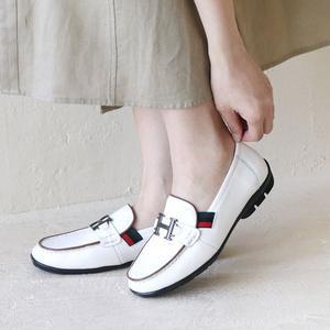 [원더슈즈] 헤라클 천연소가죽 로퍼&플랫 3.5CM P-S101