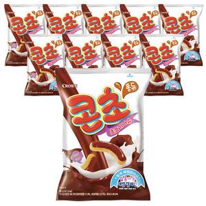 [소비기한 임박] 크라운 콘초, 66g, 10개