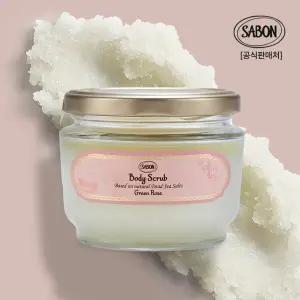 [사봉] 바디스크럽 그린로즈 320g +우드스쿱증정