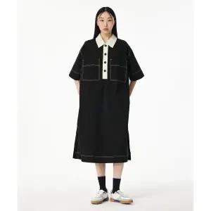 카라배색면원피스 (9174241982)