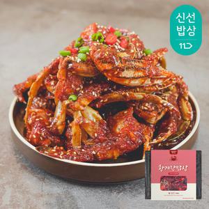 [품질보장] 가시제거연구소 황게장밥상 500g 1개 국내산 절단 양념게장