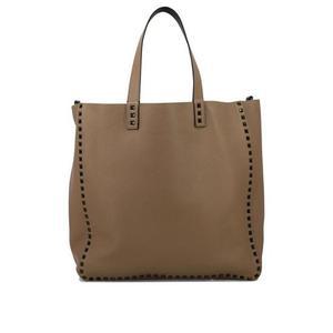발렌티노 가라바니 남성 베이지 Rockstud 쇼퍼백 4Y2B0C35BFQ42P