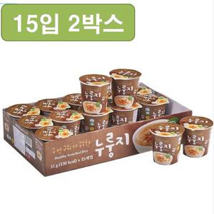 우리쌀 즉석 컵누룽지 30개입 박스 대용량