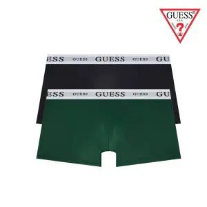 [롯데백화점]게스 솔리드 남성드로즈 2장세트 선물세트 GEMDR163BKGEMDR163GR