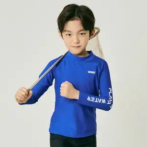 [아레나공식] 플레닛 아동 레저 래쉬가드 A4BB1BC02BLU
