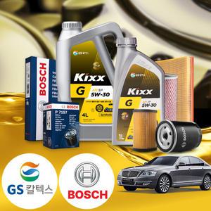 체어맨W(H)(08~) v8 5000 가솔린 킥스 G SP 5W30 엔진오일필터세트 10Liter