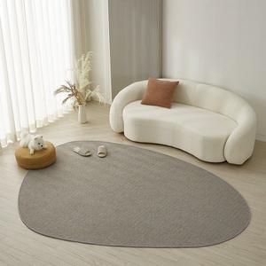 워셔블 사이잘룩 헤링본 스톤 비정형 러그 (100x150)