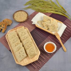 우리쌀 옛날 현미절편 1kg 2봉 알뜰묶음 (총 2kg)