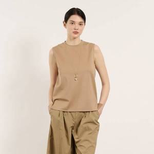 [BCBG] 목걸이 SET 슬리브리스 티셔츠 B5M5X440