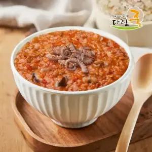 건강한 한끼 매운낙지죽 500g 대용량
