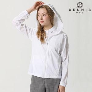 [데니스골프][DENNIS] 25SS 신상 여성 초경량 심플라인 베이직 바람막이_FAQMLJP673