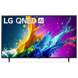 알렉사가 내장된 매직 리모컨 AI 기반의 75인치급 QNED80T 시리즈 LED 스마트 TV 4K 프로세서 평면 화면 75QNED80TUC,