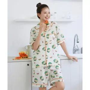 스파오 SPAO 망그러진곰 망그러진 반팔 파자마IVORY_SPPPF25U03 SPPPF25U03 729797