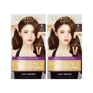 로레알 엑셀랑스 듀오크림 5호 라이트브라운 2PK 코스트코 코와샵2508