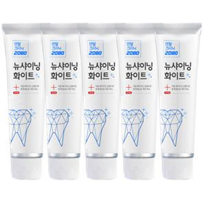 2080 뉴샤이닝미백치약 (120g×5개)