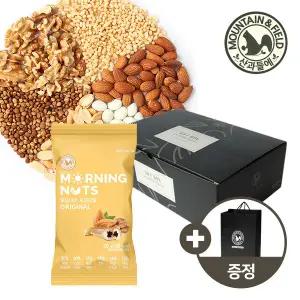 [산과들에] 실속 하루견과 모닝너츠오리지널 50봉 추석선물세트+쇼핑백