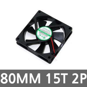 80MM 저소음 컴퓨터파워 시스템쿨러 케이스튜닝쿨링팬