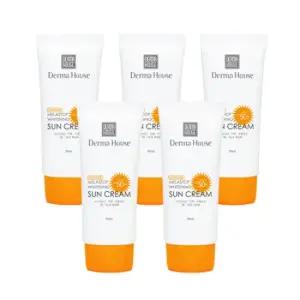 더마하우스 멜라스톱화이트닝 썬 크림 50ml 5개 SPF50+PA+++