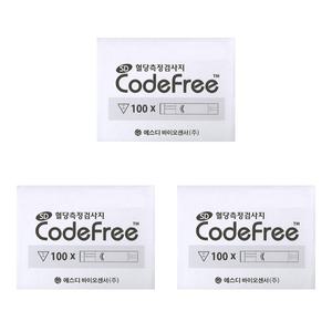 SD 코드프리 혈당검사지 혈당시험지 300매 - 2027년 04월 09일