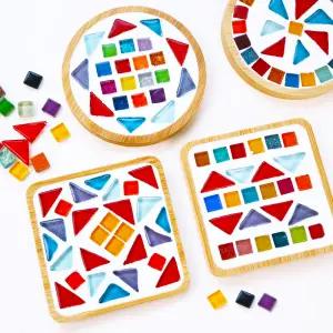 SNS 감성 타일 티코스터 만들기 DIY KIT 2인용