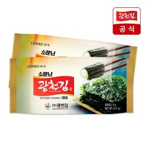 [광천김] 소문난 재래 도시락김 5g 9+9+9 총27봉