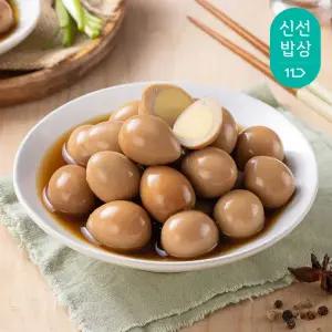 [품질보장] 국내산 메추리알 장조림 2kg(1kg x 2팩)