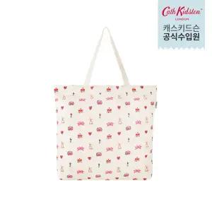 [캐스키드슨](김해점)라지 폴더웨이 토트 로열 딧시 크림 (CK-B106460018650102)