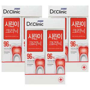 2080 닥터크리닉 시린이 크리닉 치약 120g 2입 3개