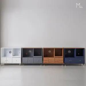 아트박스/모로 보니타 1060 광파오븐 와이드 렌지대 수납장 밥솥다이