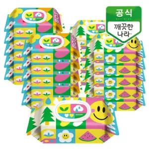 보솜이 펀앤플레이 라이트 아기물티슈 캡형 60매 20팩