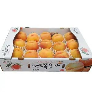 황금빛 황도 복숭아 4kg 17-18과