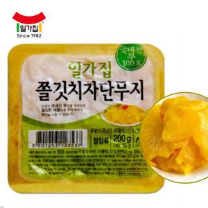 일가집 쫄깃 치자단무지 200g 1개