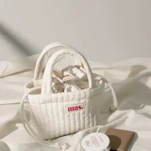[마스마룰즈]Stitched cotton mini bag