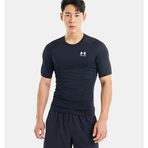 [언더아머](대전신세계)1361518-001 블랙 남성 HeatGear 히트기어 컴프레션 반팔티셔츠 레깅스핏