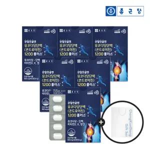 종근당 관절연골엔 뮤코다당단백 콘드로이친 1200 플러스 60정 6박스 + 쇼핑백2호